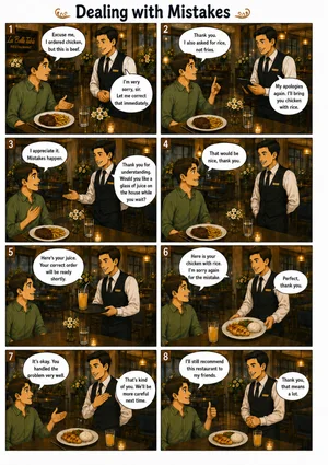 Aperçu de la planche Dealing with Mistakes