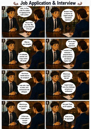 Aperçu de la planche Job Application & Interview